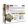 Lifecolor CS01 Acrylic paint set German Tanks WWII Set 1 6x22ml